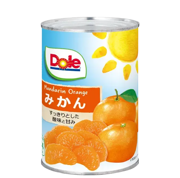 DOLE | 缶詰 みかん（4号缶） - Dole