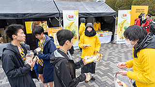 ADIDAS TOKYO CITY RUN 2024 にて Doleブースの出展ならびにバナナサンプリングを実施しました