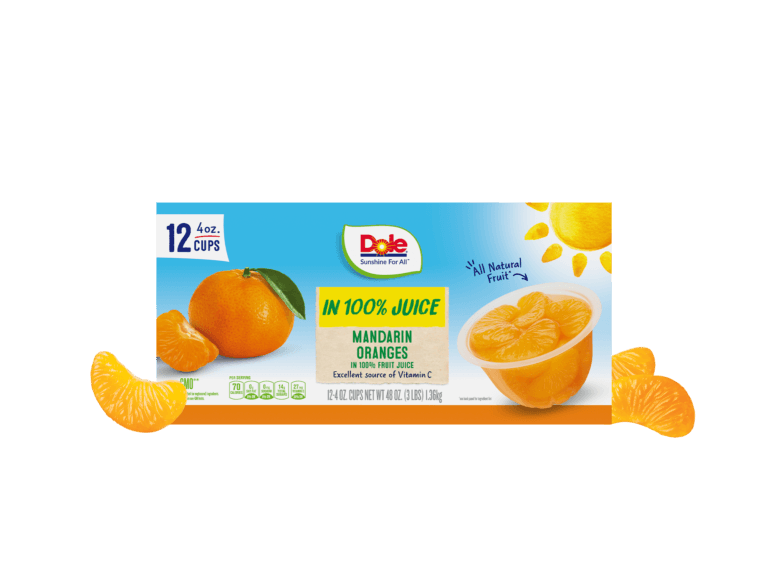 Dole® Mandarin Orange Fruit Bowls® in 100% Juice, 12 Count - Dole® Sunshine