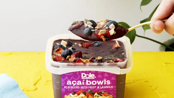 Dole Acai Bowls Frozen Original Acai Blend With Fruit And 58 Off 