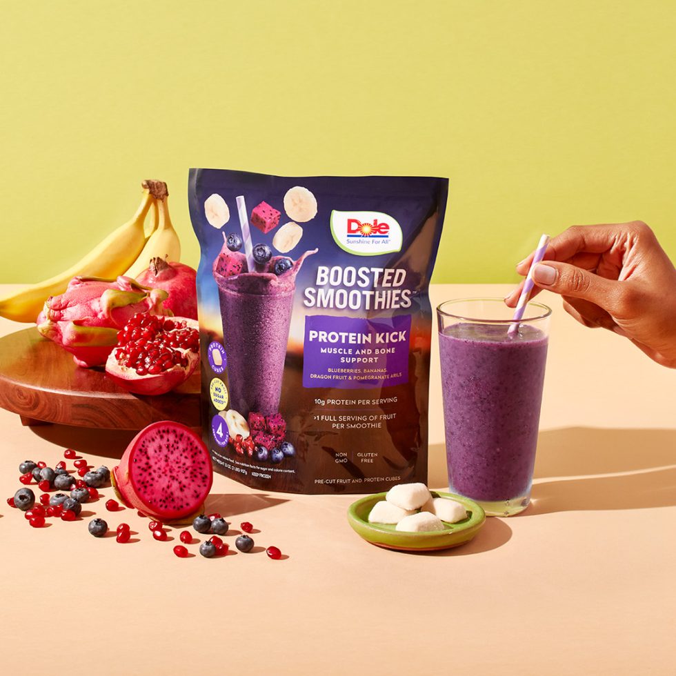 PB Berry Smoothie with Make-Ahead Yogurt Ice Cubes – Peanut Butter & Co. 