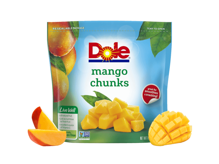 Dole Frozen Mango Chunks 16 Oz For Salsa Drinks More Dole