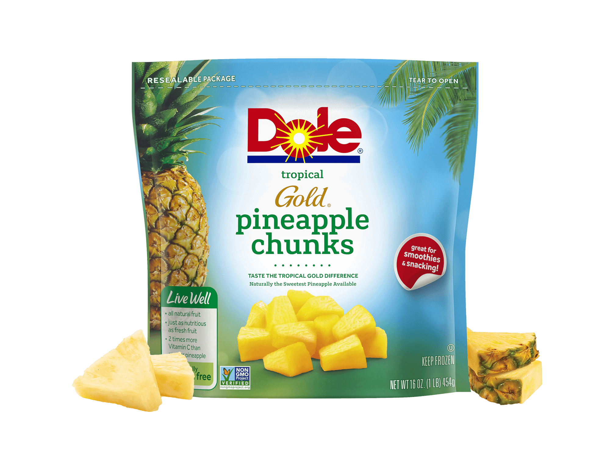 Beleaves Frozen Pineapple Tidbits - Kayco