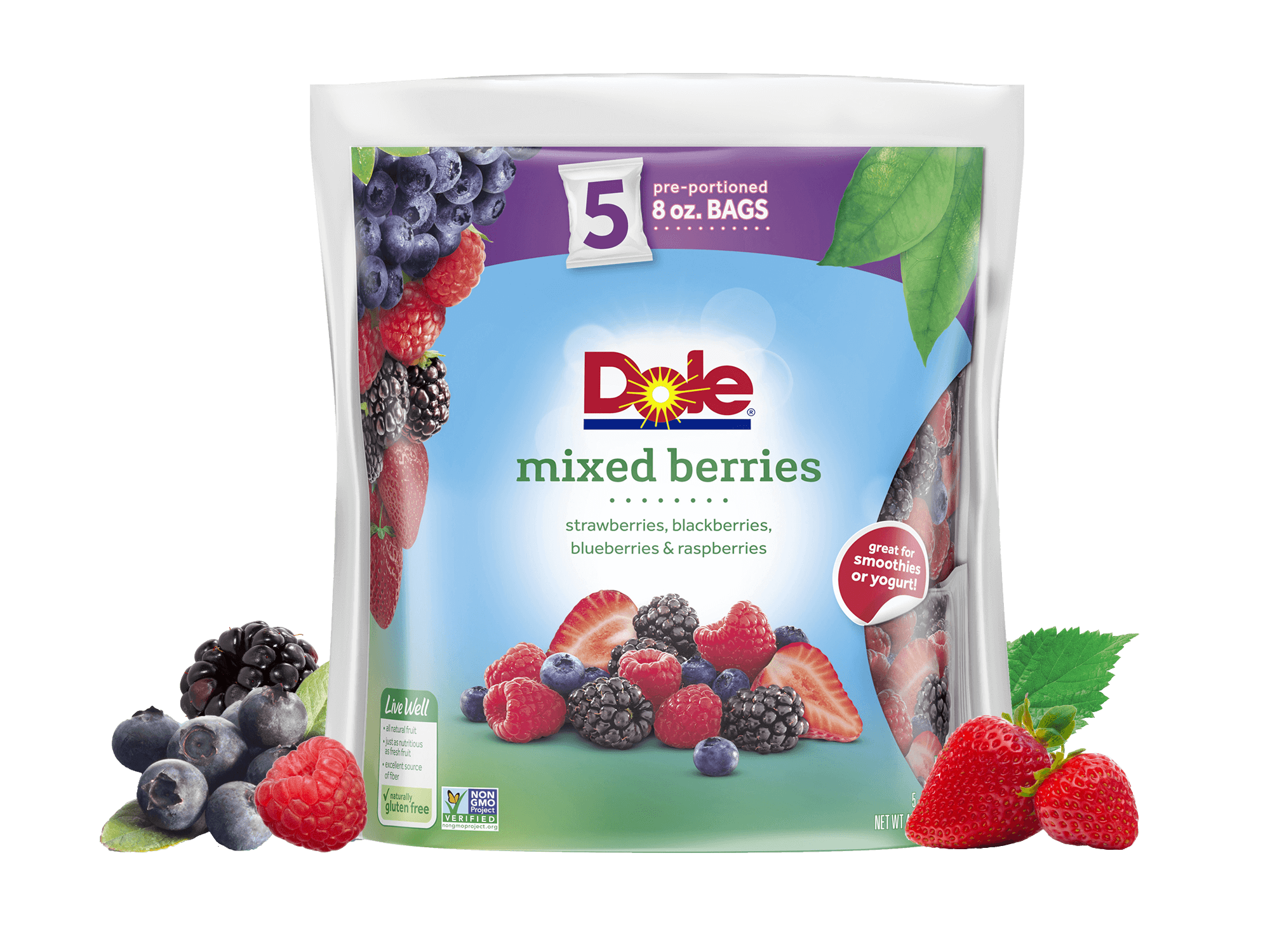 Dole® Frozen Mixed Berries, 40 oz: For Topping, Pies, & More - Dole®  Sunshine