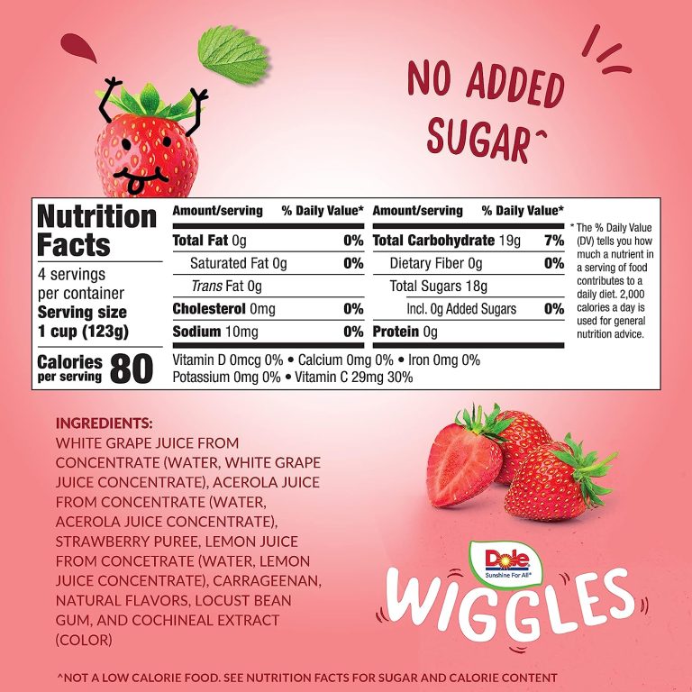 Dole Wiggles™ Strawberry Fruit Juice Gels: A Lunchbox Snack - Dole ...