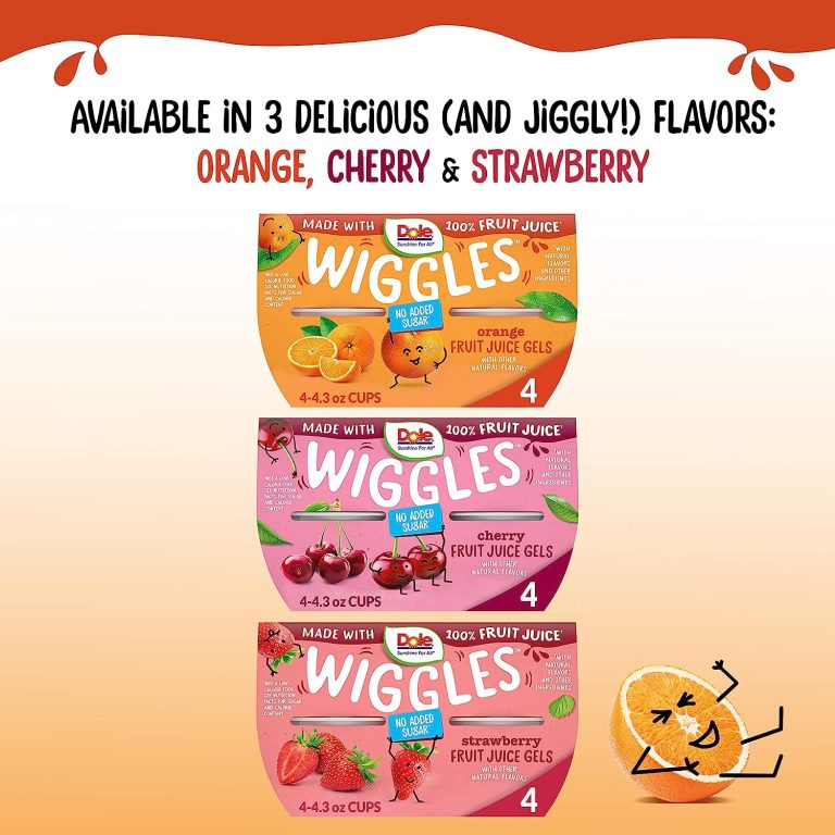 Dole Wiggles® Orange Fruit Juice Gels: A Lunchbox Snack - Dole® Sunshine