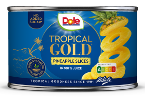 Dole Tropical Gold Pineapple Slices in juice